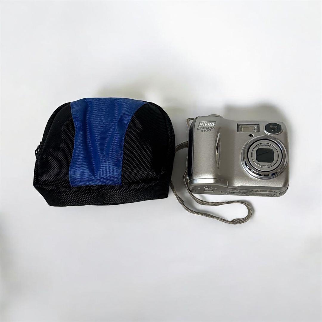 【動作確認済】ニコン COOLPIX 4100 オールドコンデジ デジ