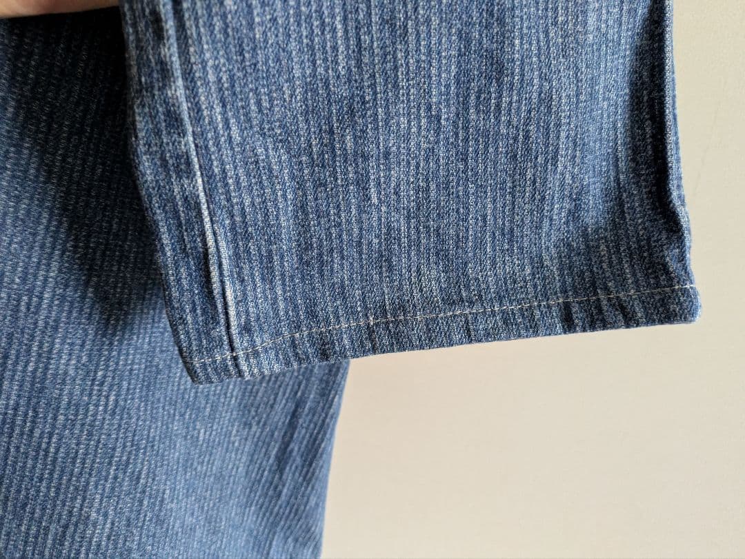 希少 Levi's505 ストライプ USA製 リーバイス ビンテージデニム