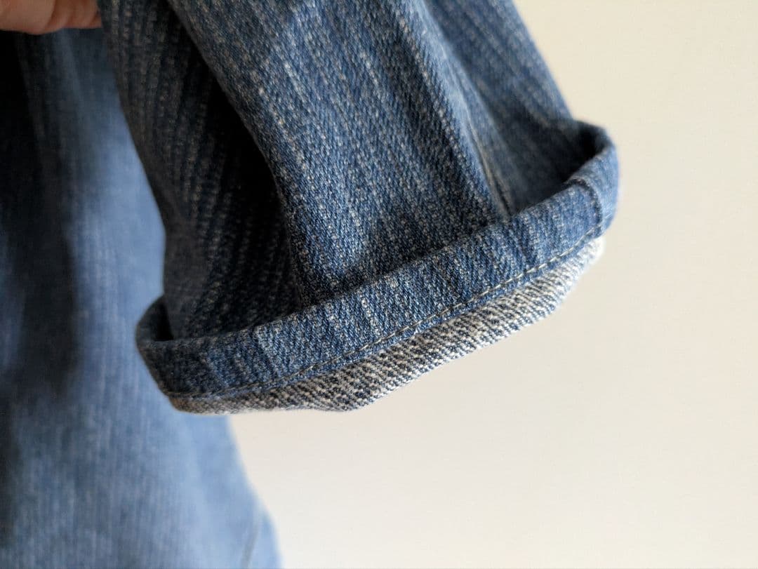 希少 Levi's505 ストライプ USA製 リーバイス ビンテージデニム