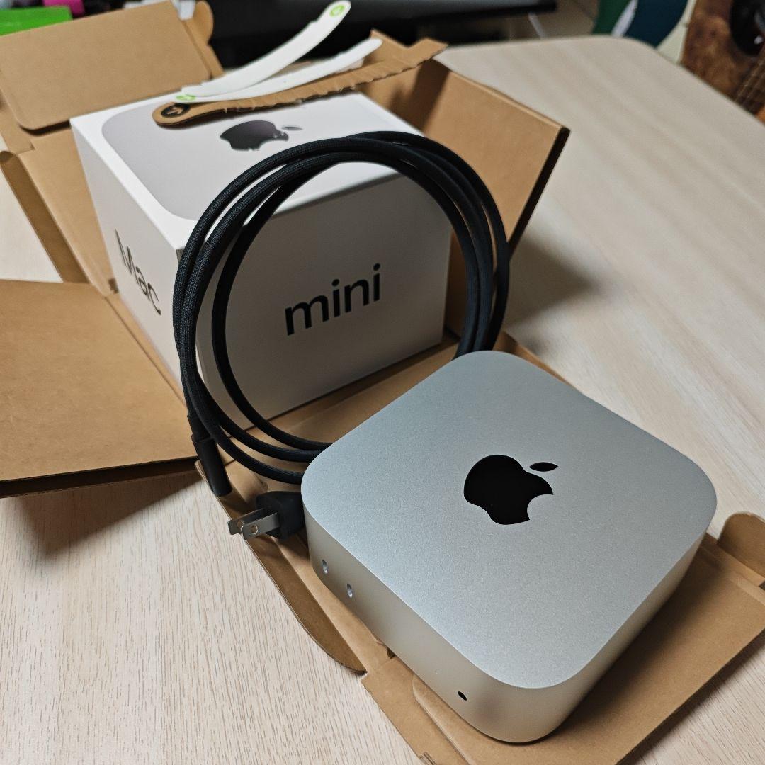 Mac mini M4Pro メモリ48GB　SSD512GB