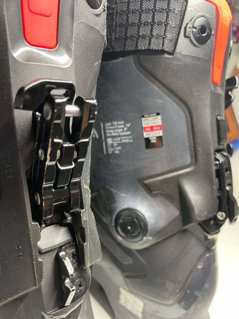 HEAD EDG 100 スキー靴 グレー/レッド