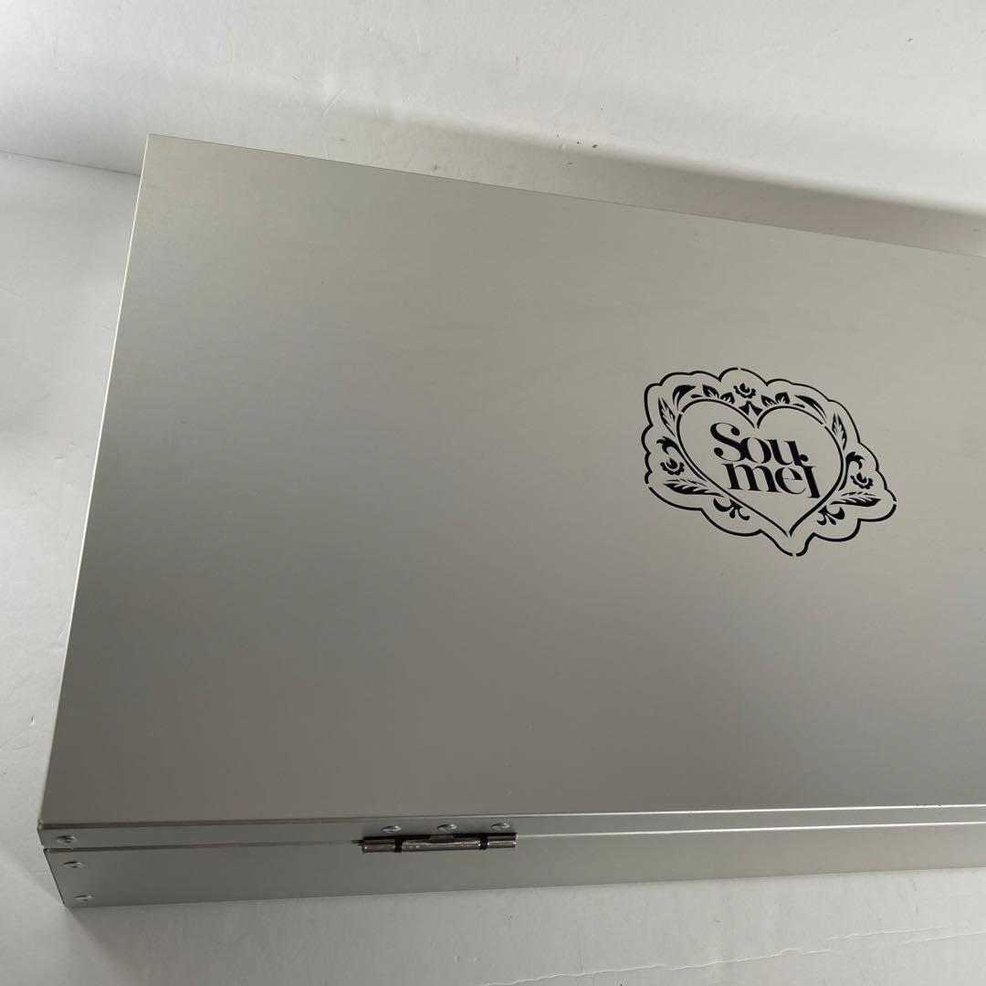 ソウメイ　アタッシュケース　ル　セクストゥール　レッド　ブラック　プラチナ