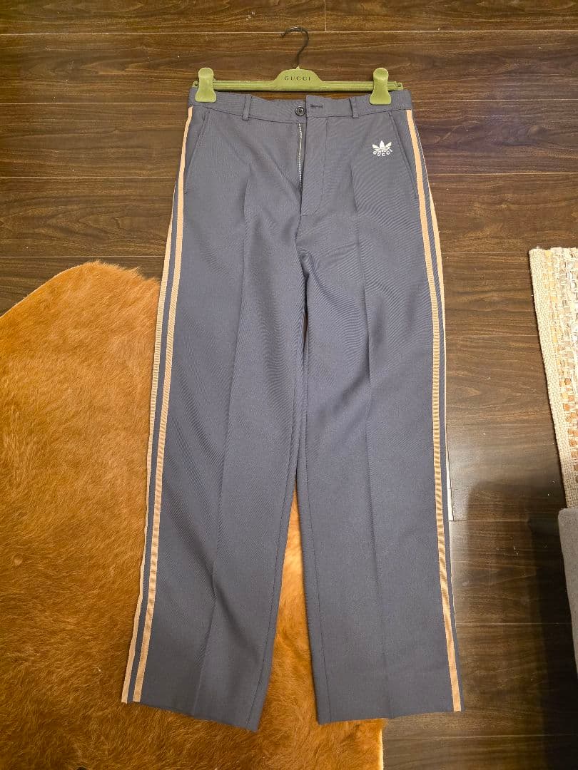 K*様 GUCCI × adidas サイドライン スラックスパンツ グッチ ア
