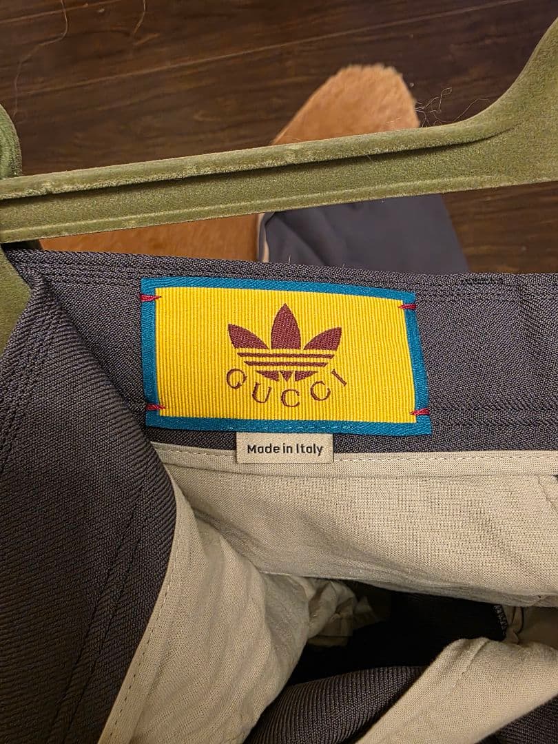 K*様 GUCCI × adidas サイドライン スラックスパンツ グッチ ア