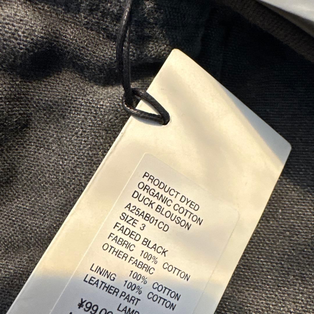 ジャケット・アウター PRODUCT DYED ORGANIC COTTON DUCK BLOUSON