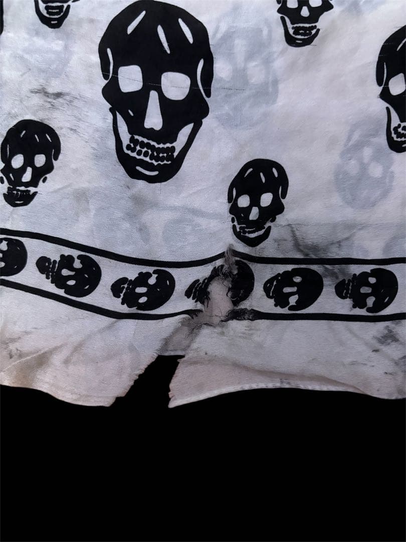 ALEXANDER McQUEEN ストール　平成　グランジ