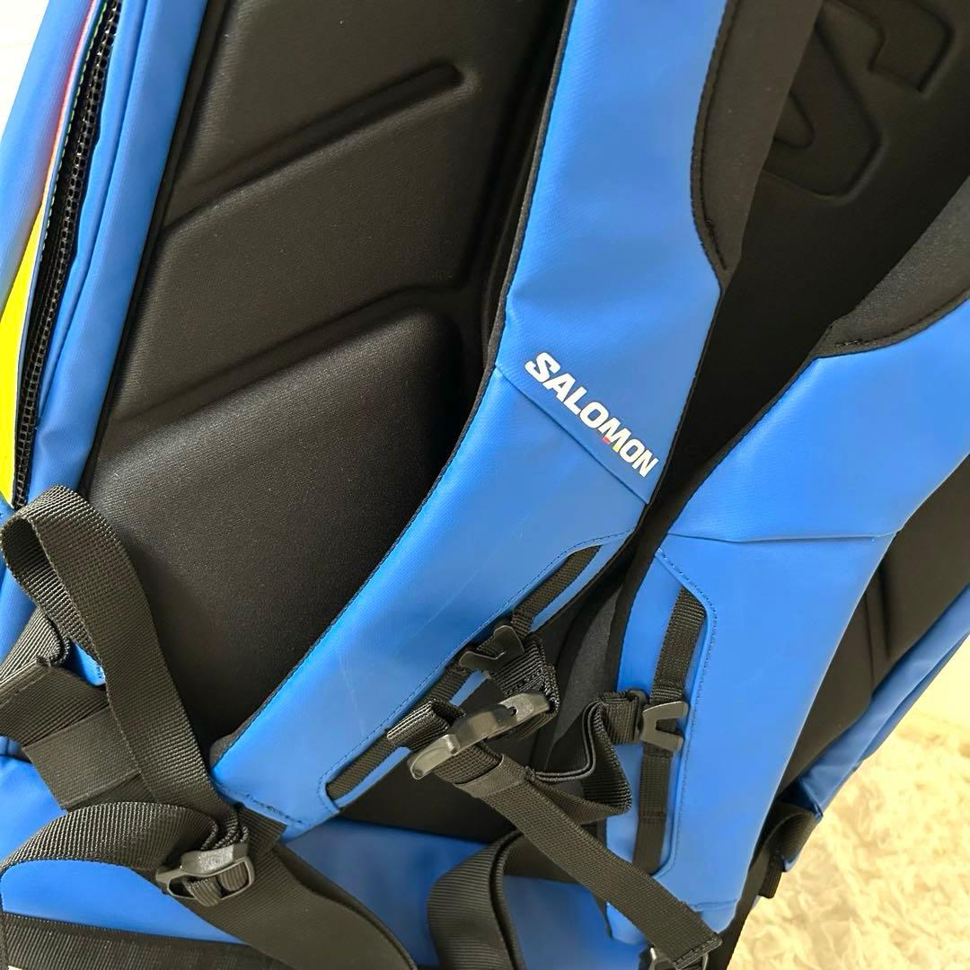 【SALOMONサロモン】GO TO  45L 青　スキーブーツバッグ