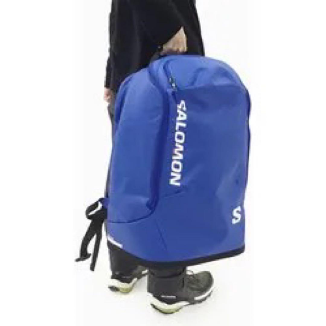 【SALOMONサロモン】GO TO  45L 青　スキーブーツバッグ
