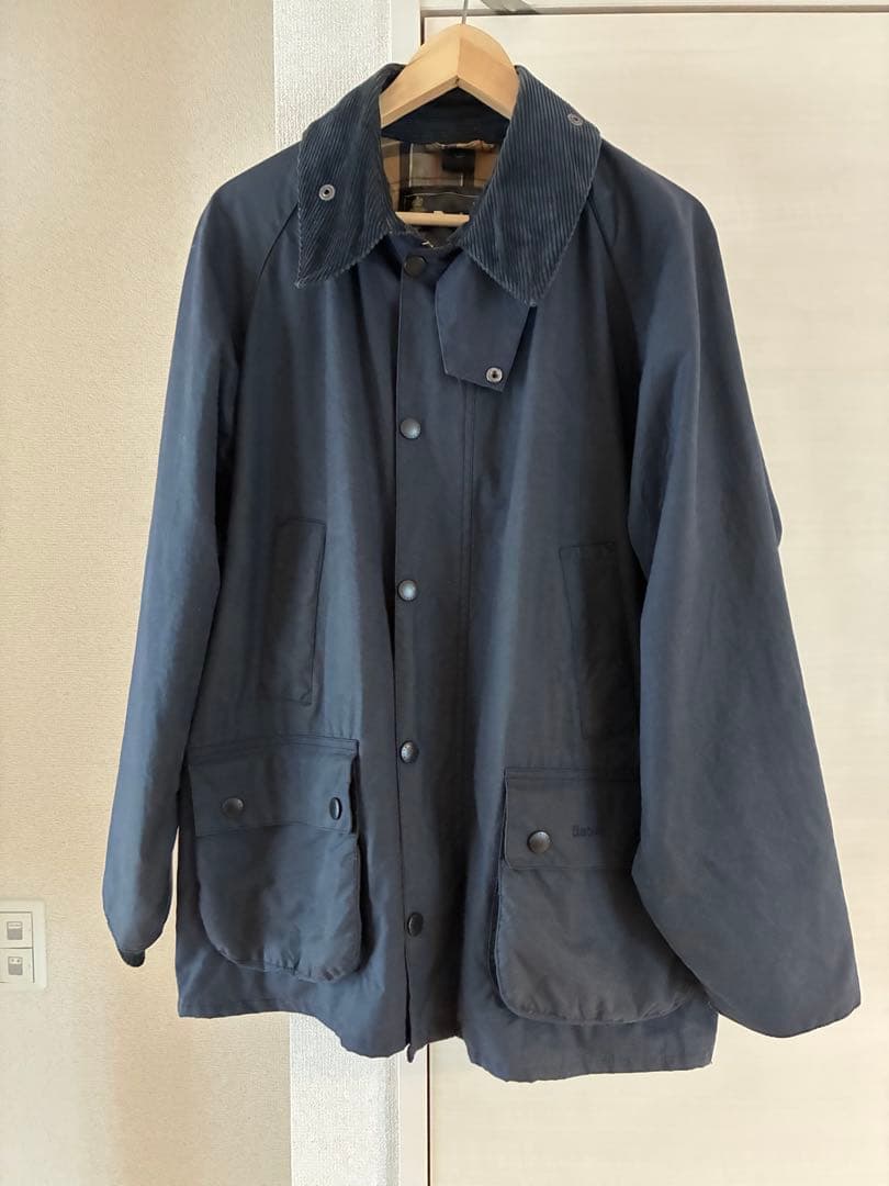babour bedale ネイビー 古着 Mサイズ相当
