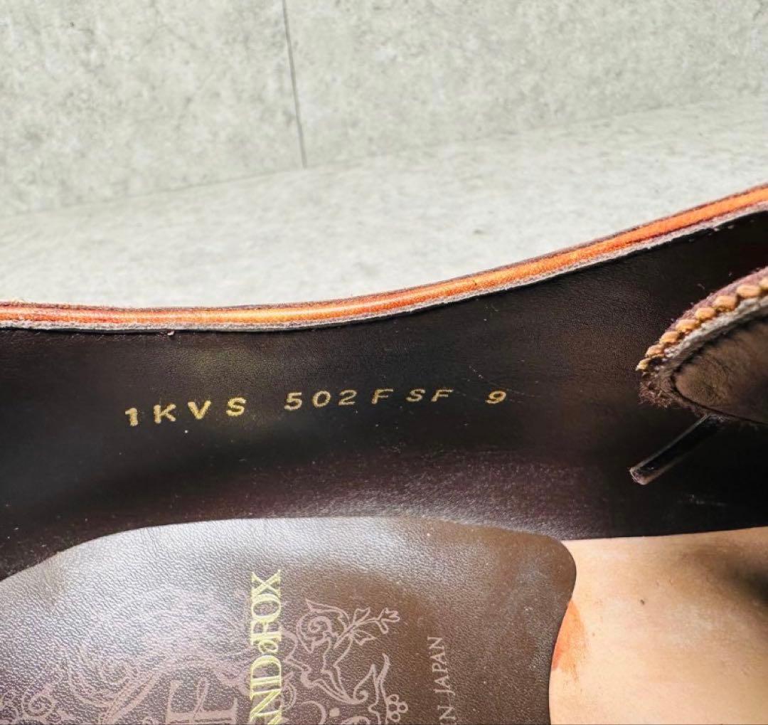 SHETLAND FOX シェットランドフォックス ストレートチップ 27cm