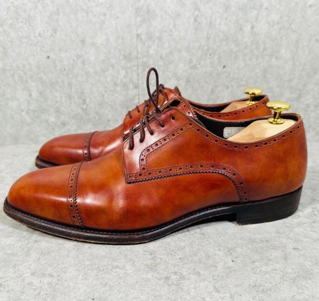 SHETLAND FOX シェットランドフォックス ストレートチップ 27cm