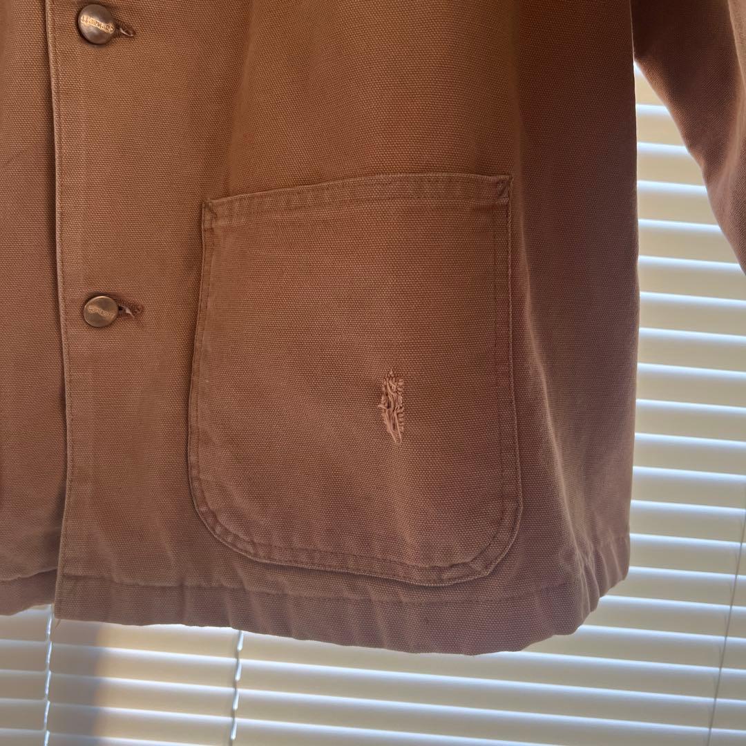 Carhartt ブラウン カバーオール