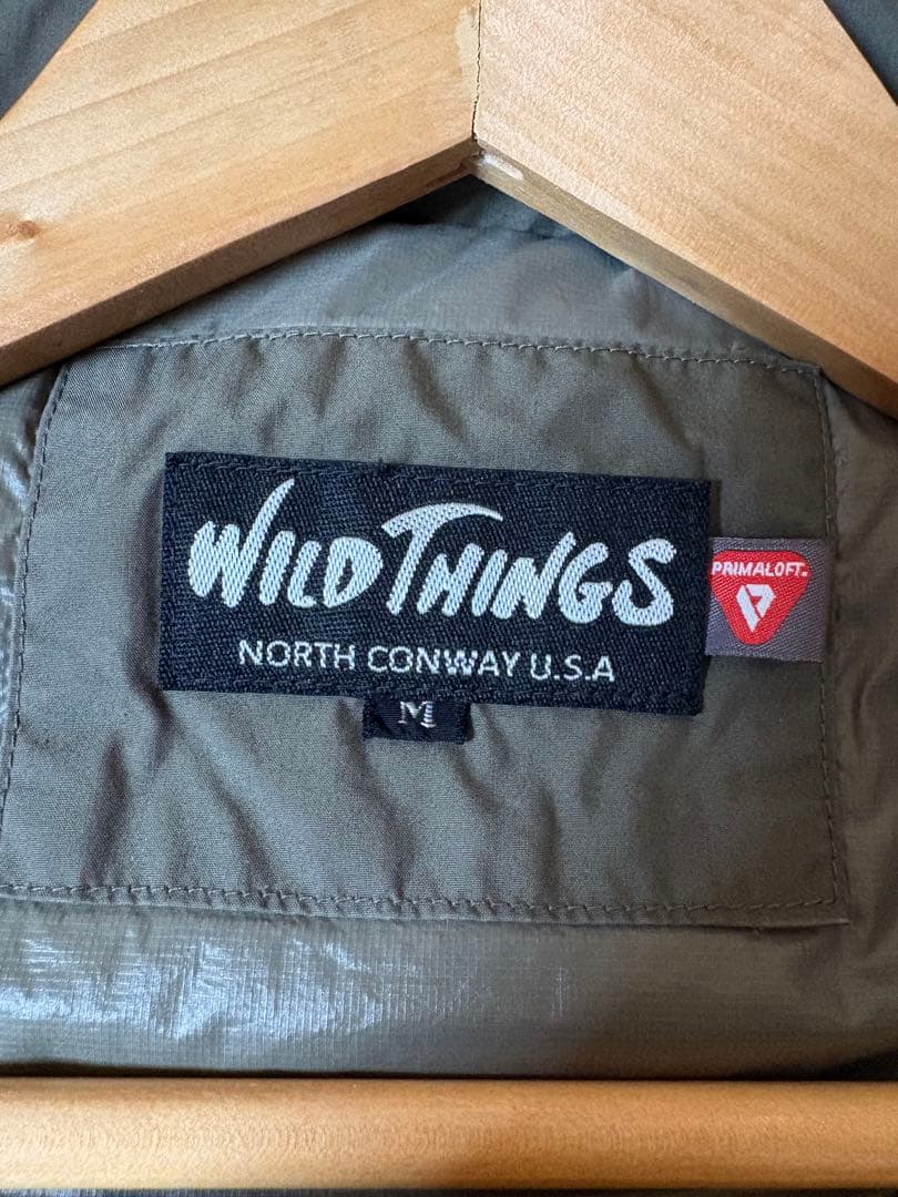 【美品】WILDTHINGS ハッピージャケット　カーキ Mサイズ