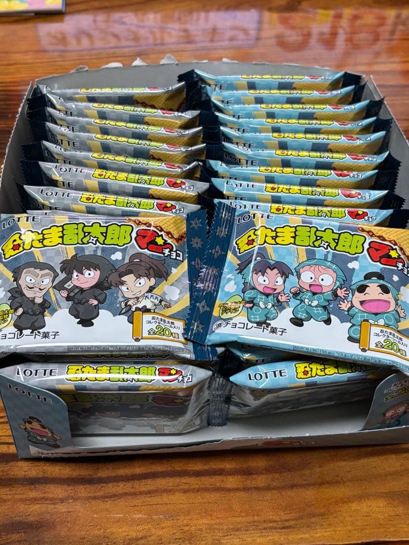 忍たま乱太郎 忍たま乱太郎マンちょこ 1BOX クリアカード付き