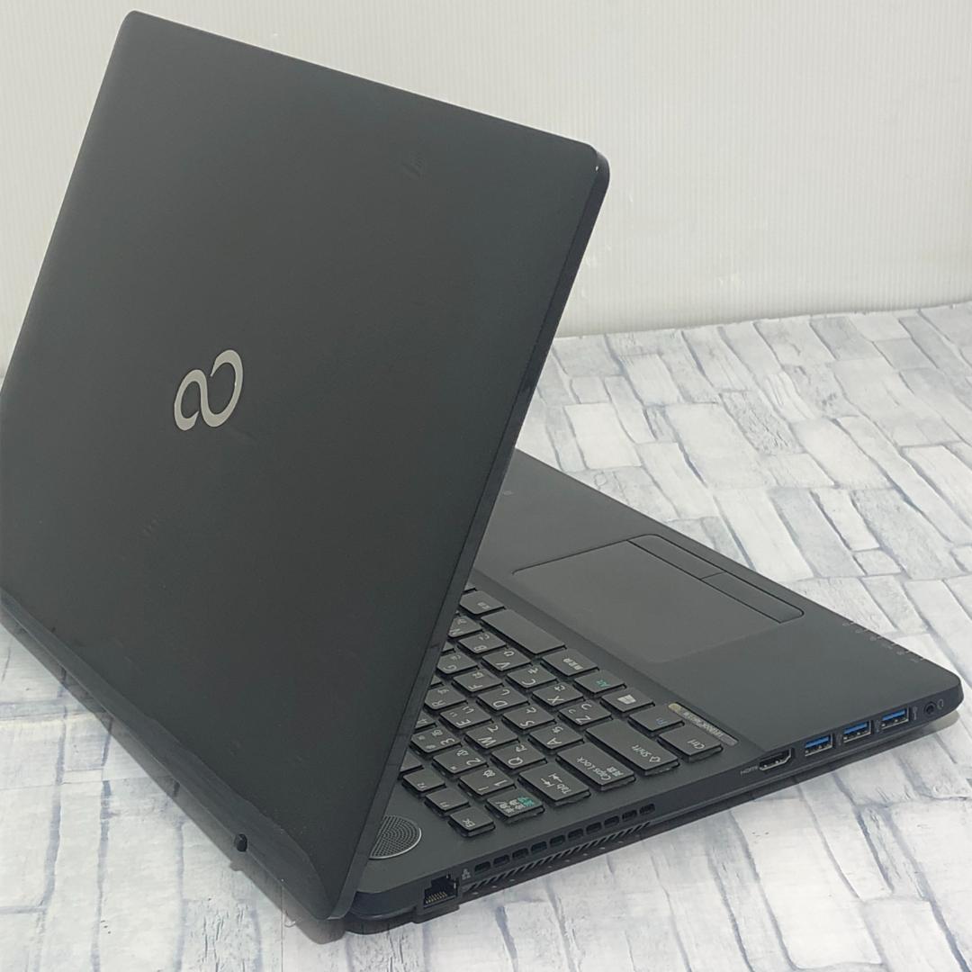 富士通ノートパソコン本体★Core i7/新品SSD/Windows11搭載