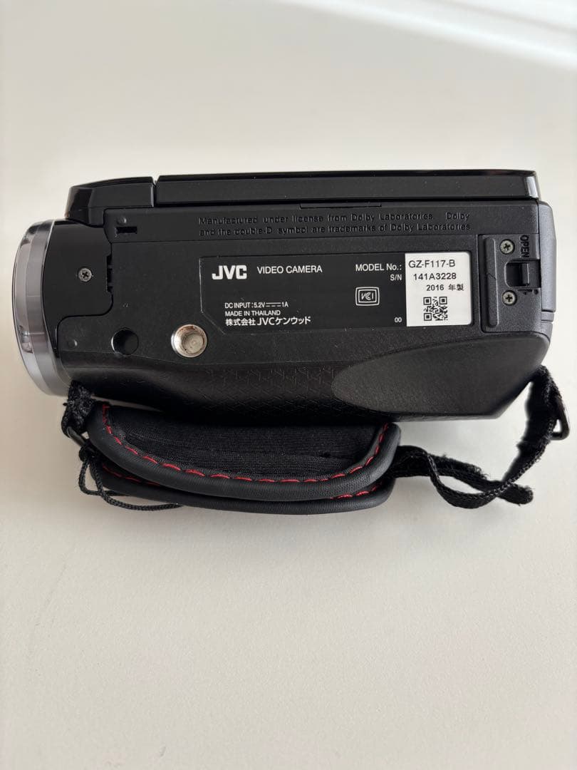 美品！JVCケンウッド Everio GZ-F117-B 動作品　期間限定価格！