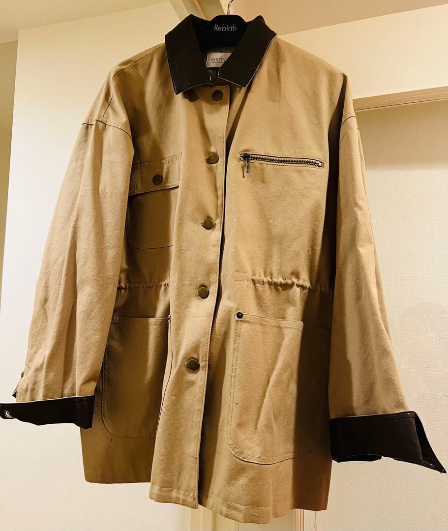 最終値下げemmi（エミ）✨コットンカバーオールジャケット