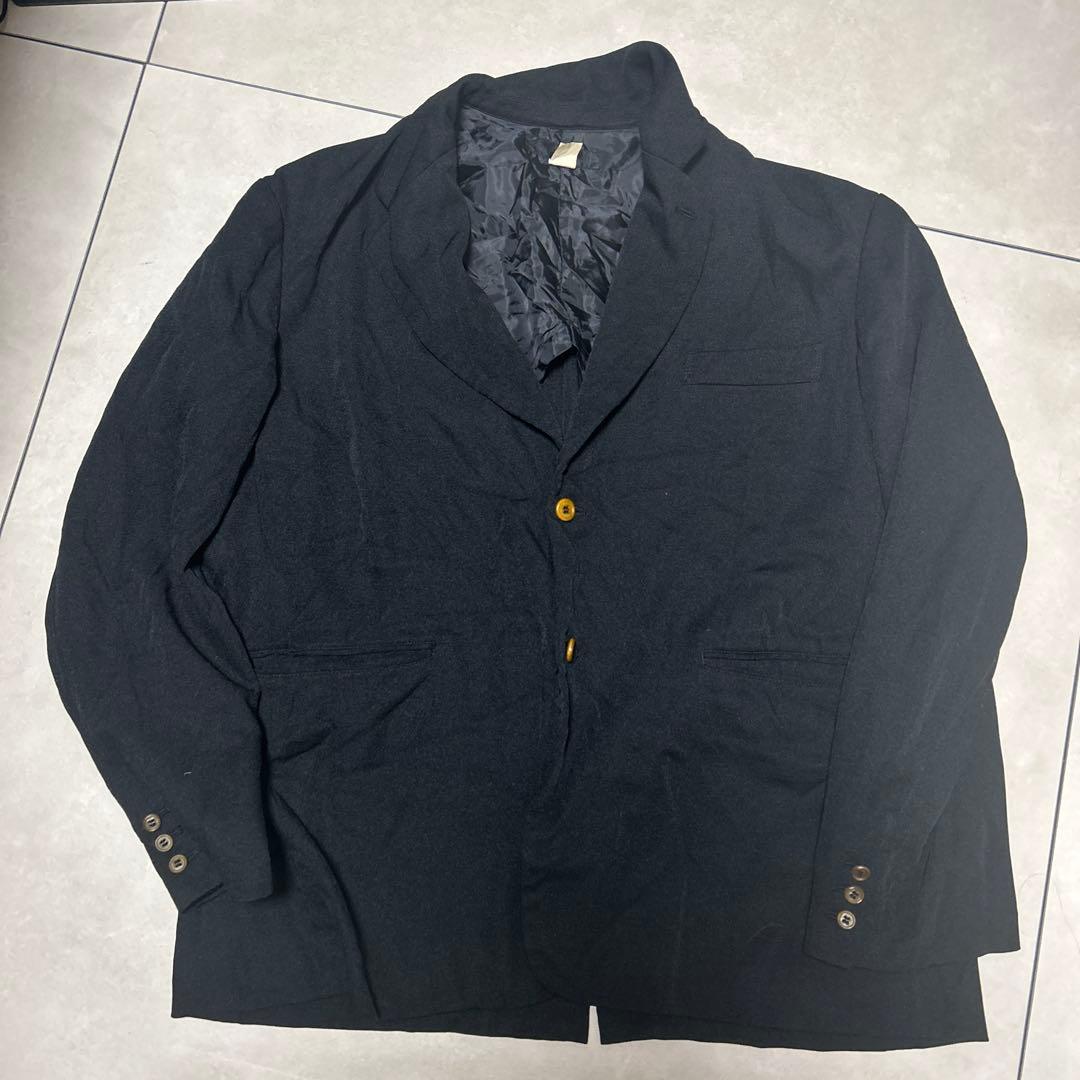 25ssオーバーサイズ ポリ縮ジャケットコムデギャルソンシャツSHIRT