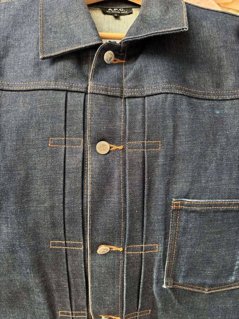 A.P.C. インディゴデニム デニムジャケット 1st