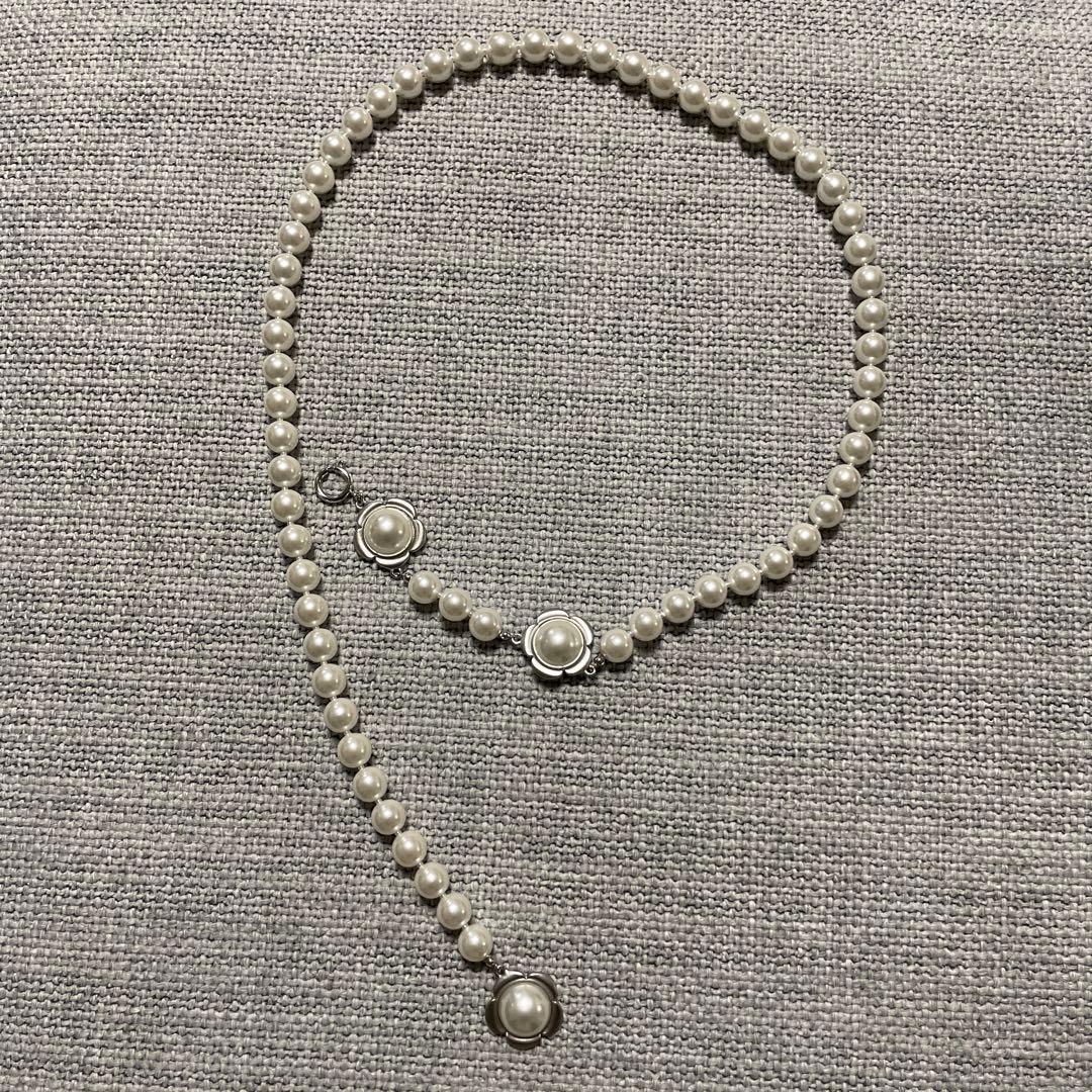 ルネ　Rene パール調ベルト