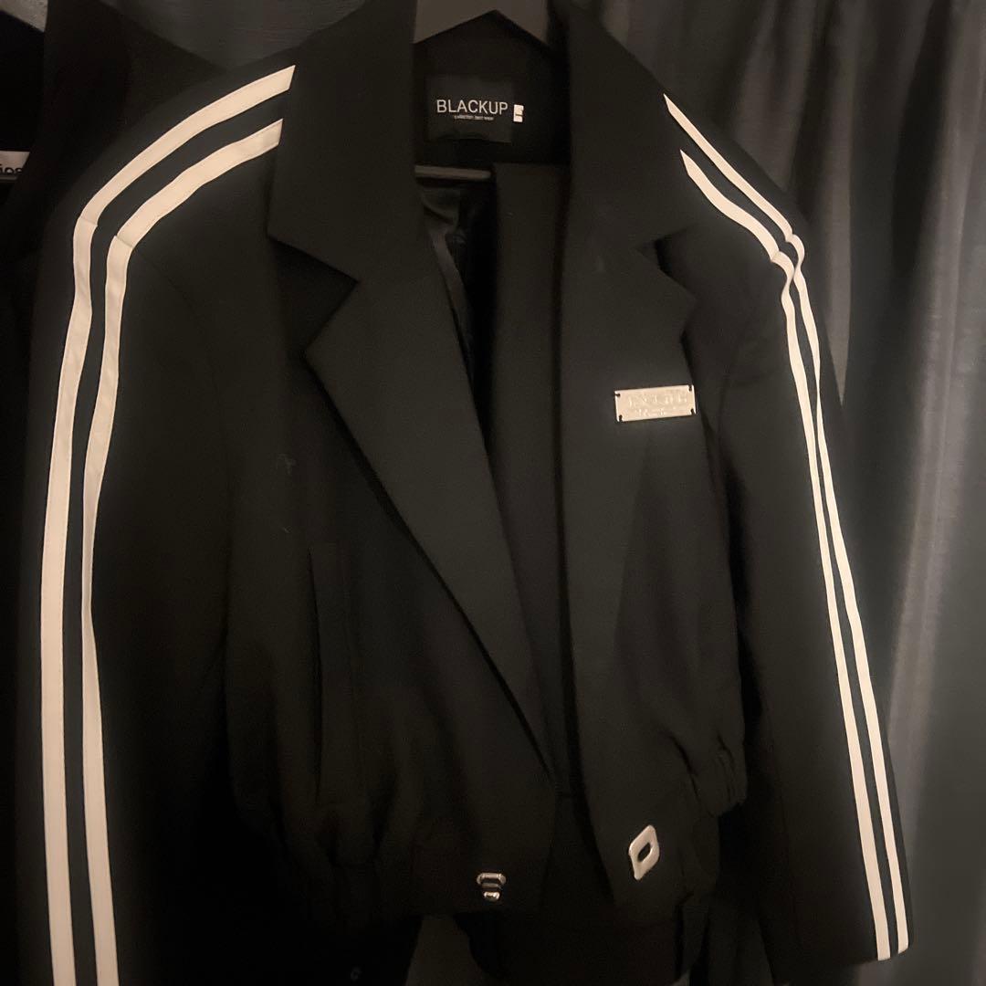 美*ア様 【ALUDE SELECT】line short jacket set