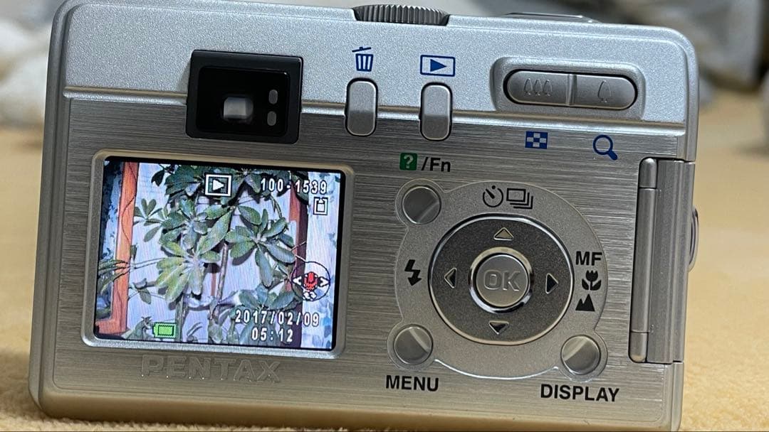 PENTAX Optio S40 コンパクトデジタルカメラ シルバー