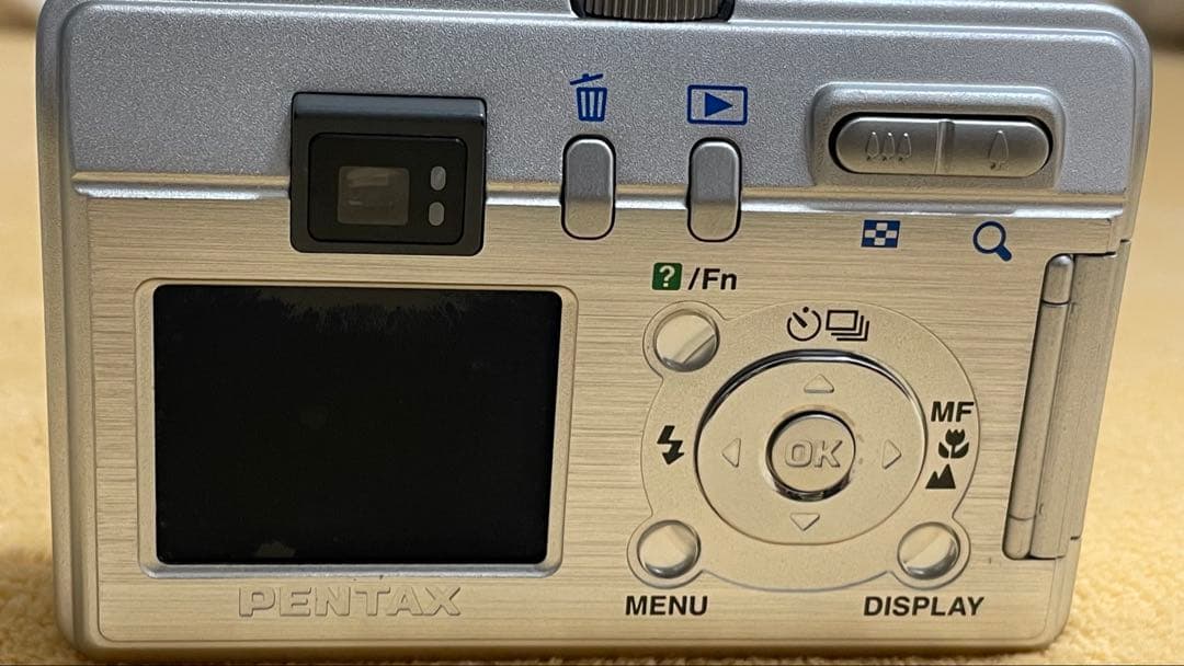 PENTAX Optio S40 コンパクトデジタルカメラ シルバー