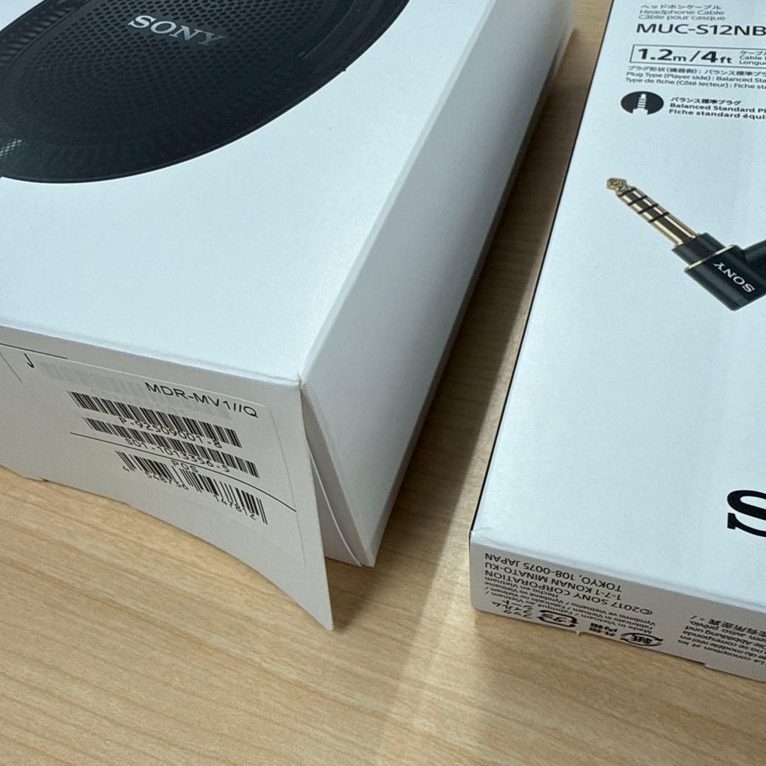 SONY MDR-MV1 美品 純正バランスケーブル ケース付
