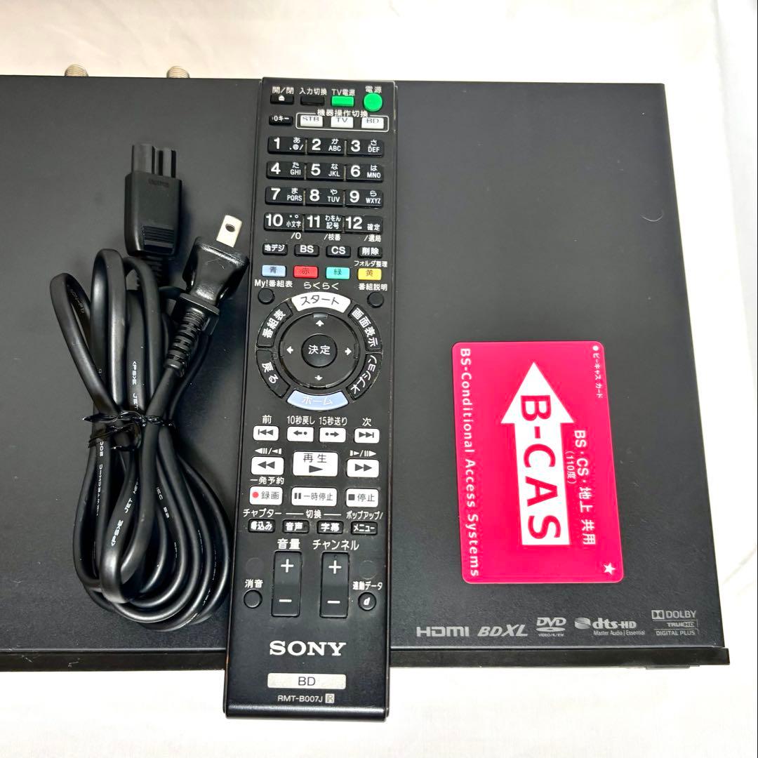 SONY HDD/BD/DVDレコーダー BDZ-AT350S 2012年製