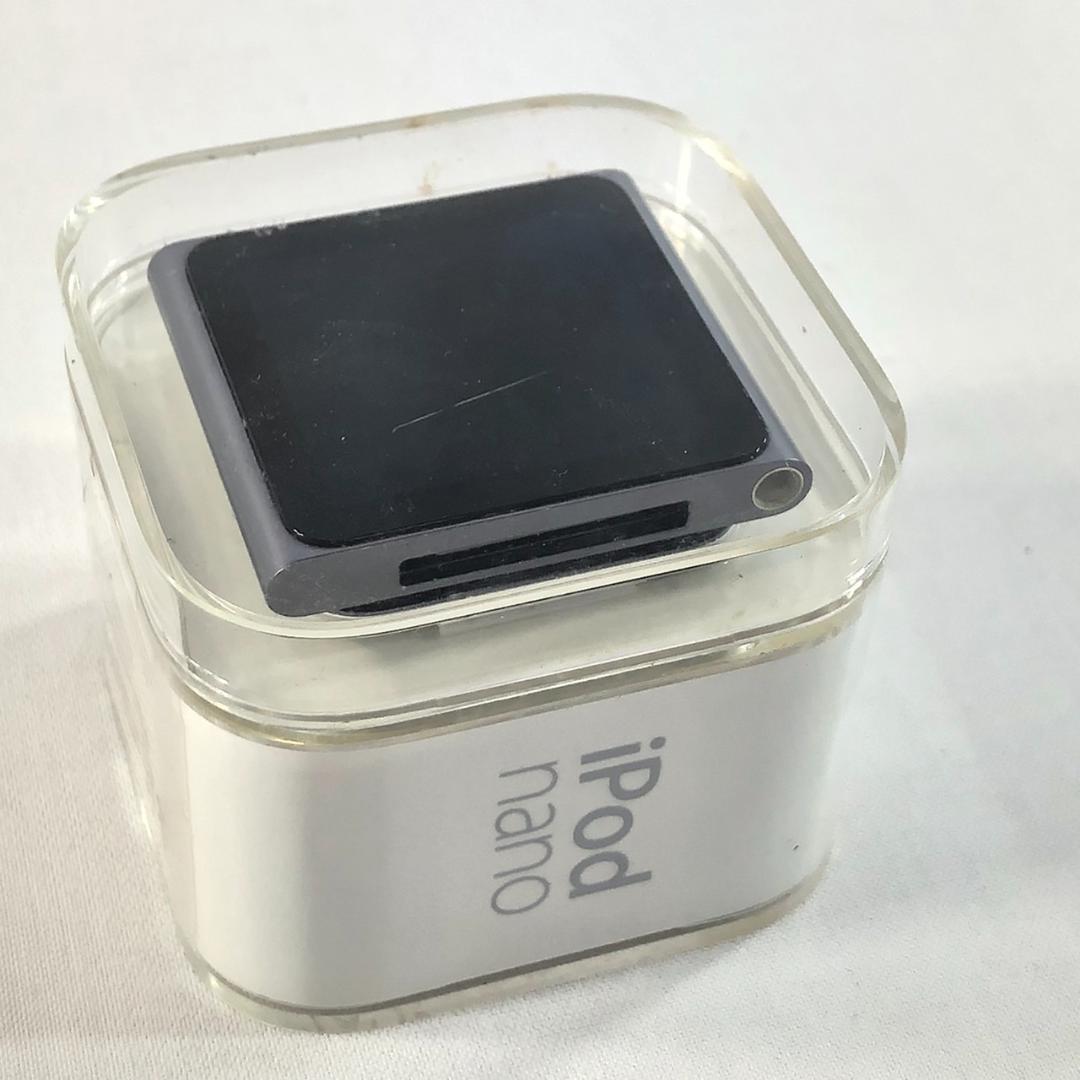 【美品】iPod nano　6世代　８G　スペースグレー