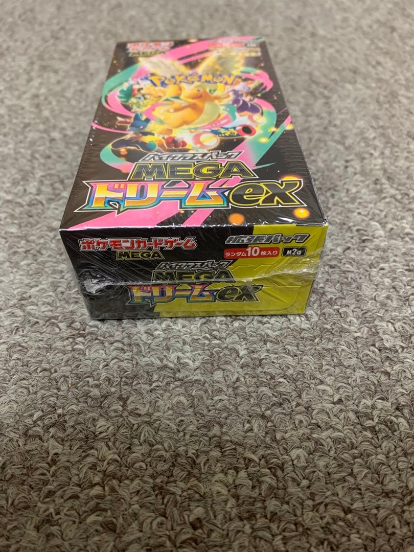 ポケモンカードゲーム MEGAドリームex シュリンク付き　即日発送