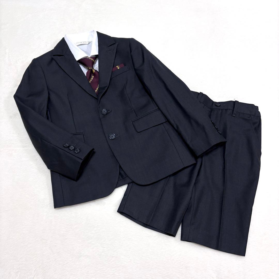 【CHOPIN】男の子 スーツ 4点セット 電車 フォーマル 卒園式 入学式
