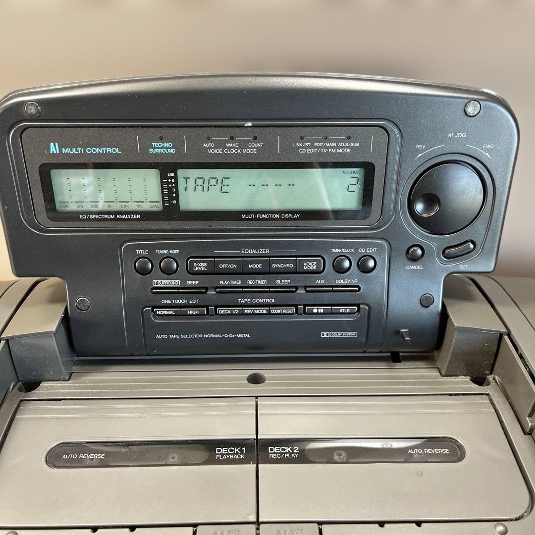 Panasonic　RX-DT909 ラジカセ CDプレーヤーブラック