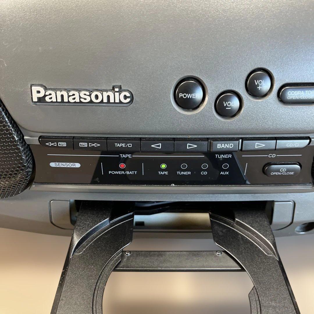 Panasonic　RX-DT909 ラジカセ CDプレーヤーブラック