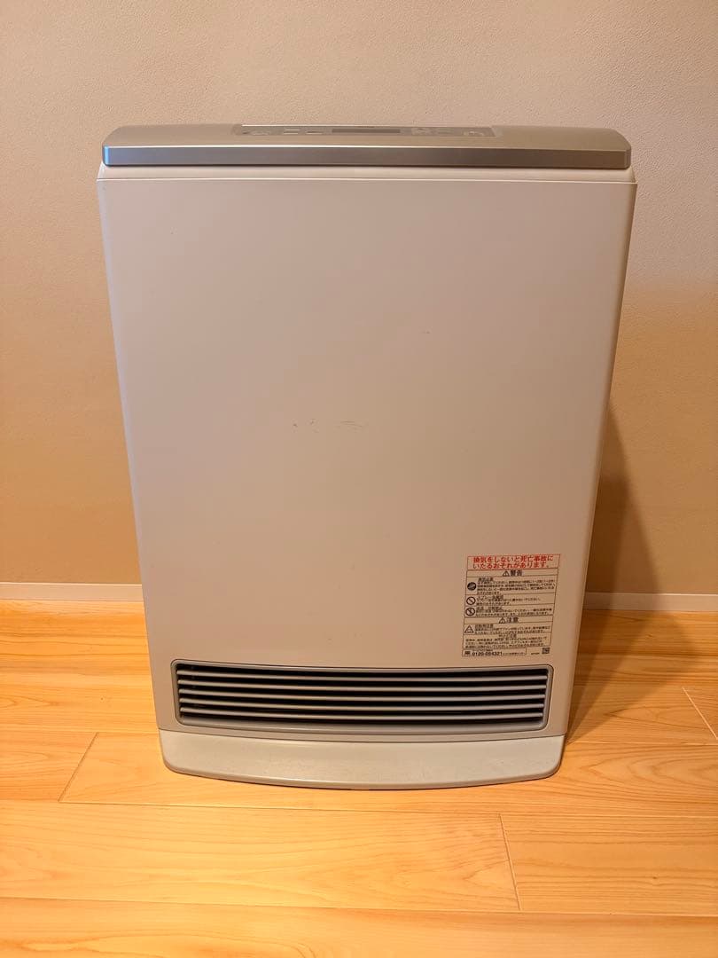 ガスファンヒーター　都市ガス　リンナイRC-T5801ACP 2021年製
