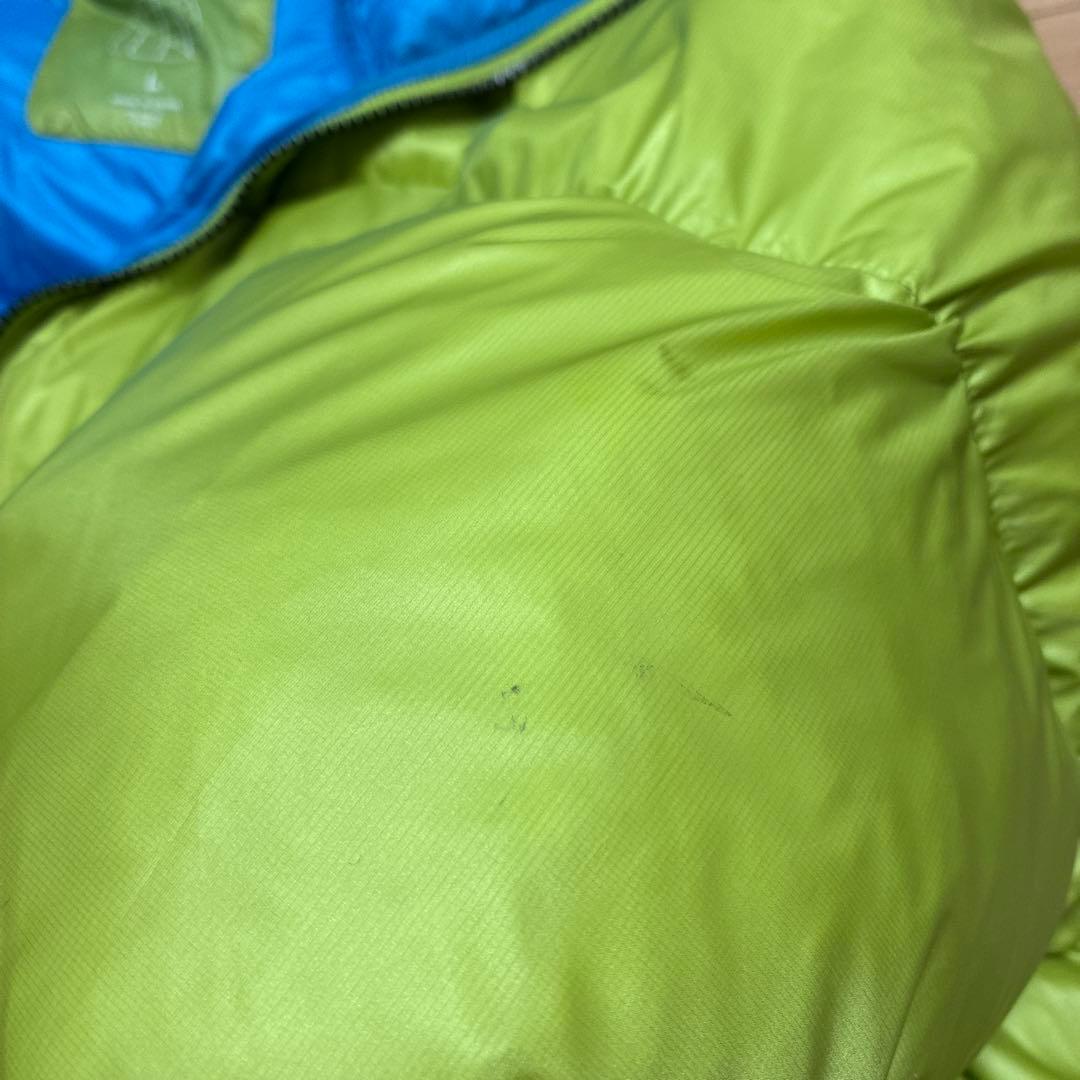 STUSSY ダウンジャケット　ライム