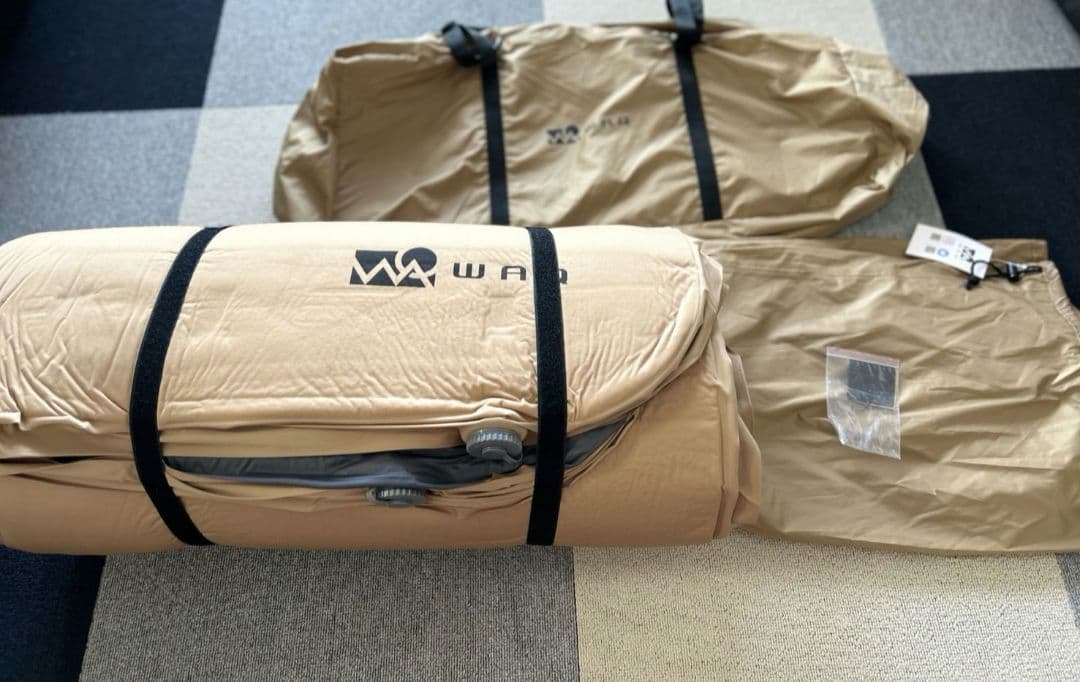 【しゅん】WAQ RELAXING CAMPMAT 厚さ10cm