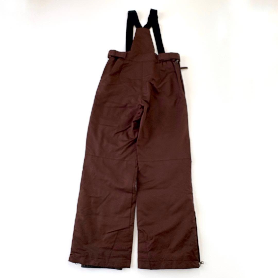 BB スキー スノボ ウエア 上下 大きいサイズLL アイボリー/ブラウン洗える