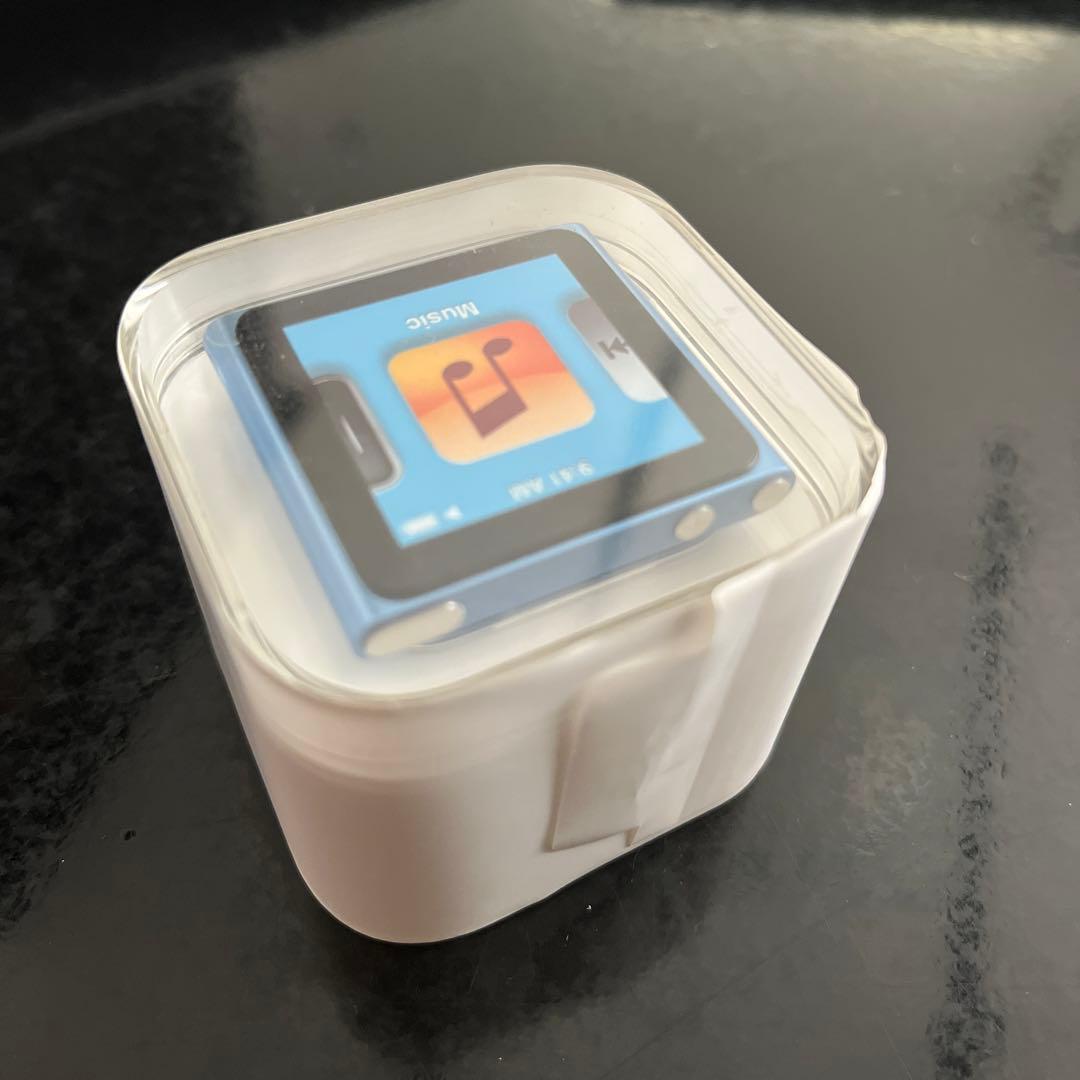 未使用未開封！iPod nano 8GB blue 第6世代