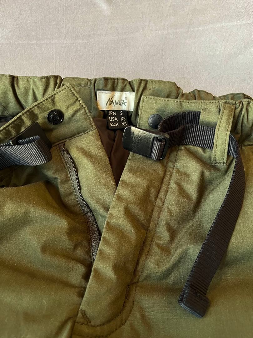 NANGA ナンガ ヒノックダウンパンツ HINOC DOWN 焚き火