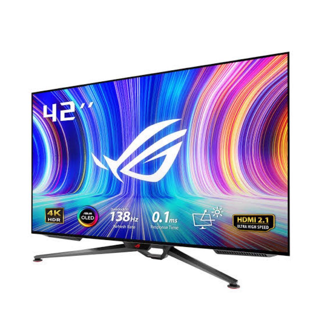 ASUS PG42UQ OLED (41.5型 4K, 有機EL, 138Hz)