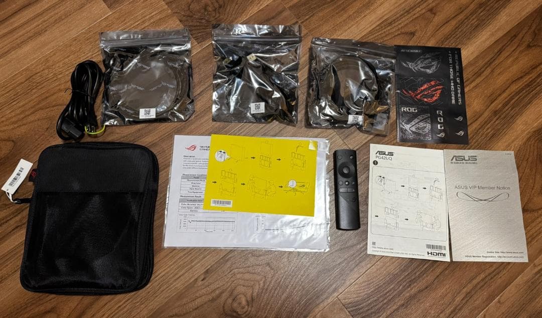 ASUS PG42UQ OLED (41.5型 4K, 有機EL, 138Hz)