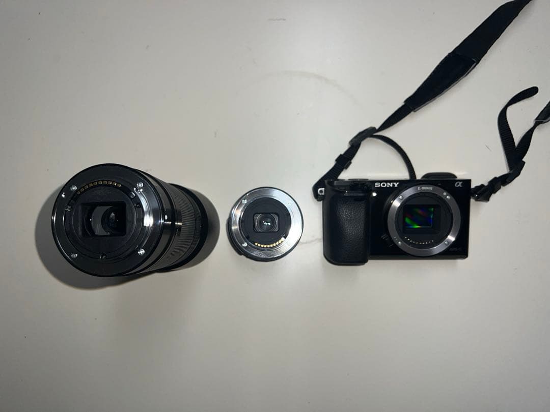 Sony a6000 ダブルズームレンズキット ミラーレスカメラ ブラック