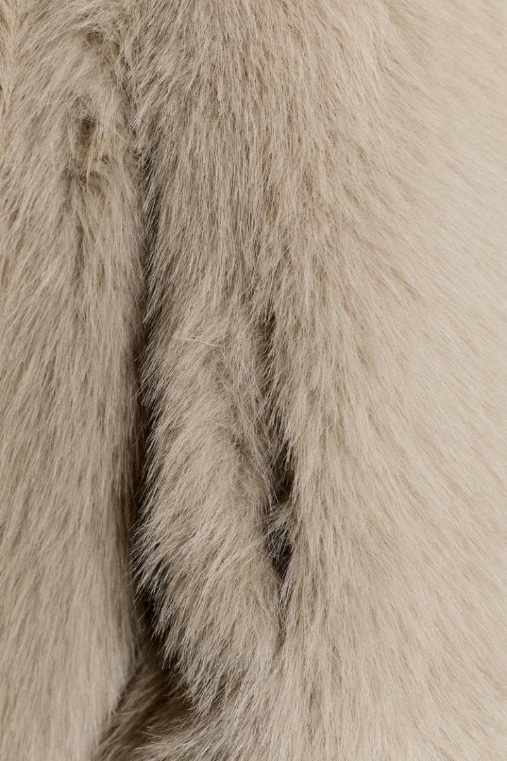 ZARA ザラ ダブルフェイス フェイクファージャケット S