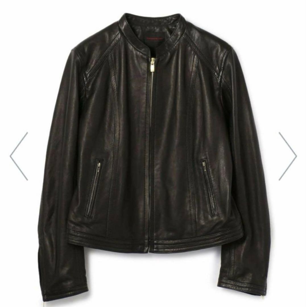 tomorrowland トゥモローランド ラムレザー ブルゾン