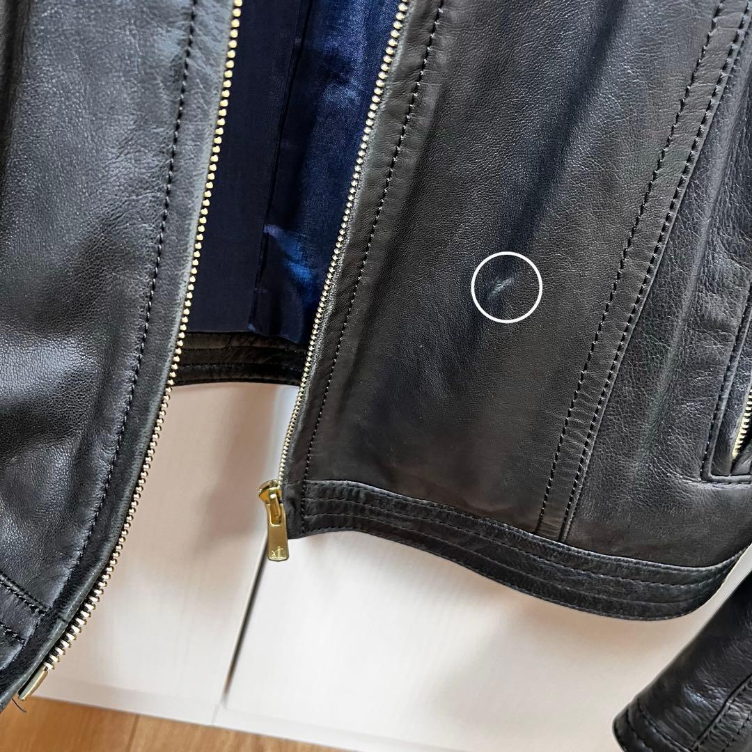 tomorrowland トゥモローランド ラムレザー ブルゾン