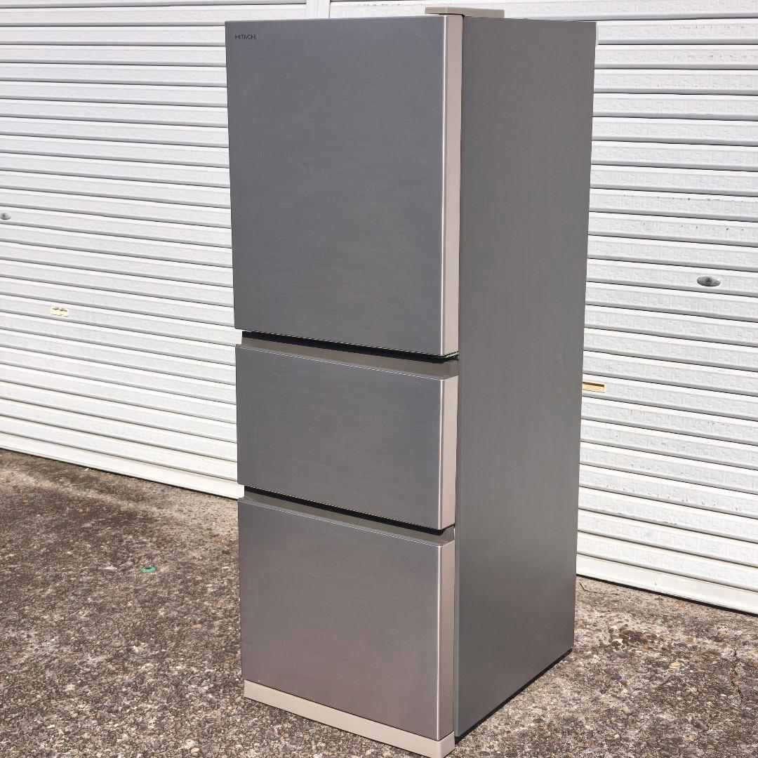 日立 冷蔵庫 265L 3ドア 右開き 冷凍室 66L 除菌清掃済 美品