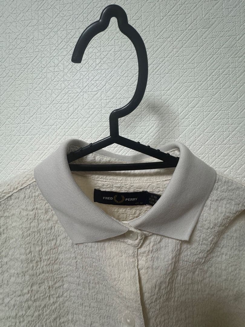 ノースリーブポロシャツ ホワイト