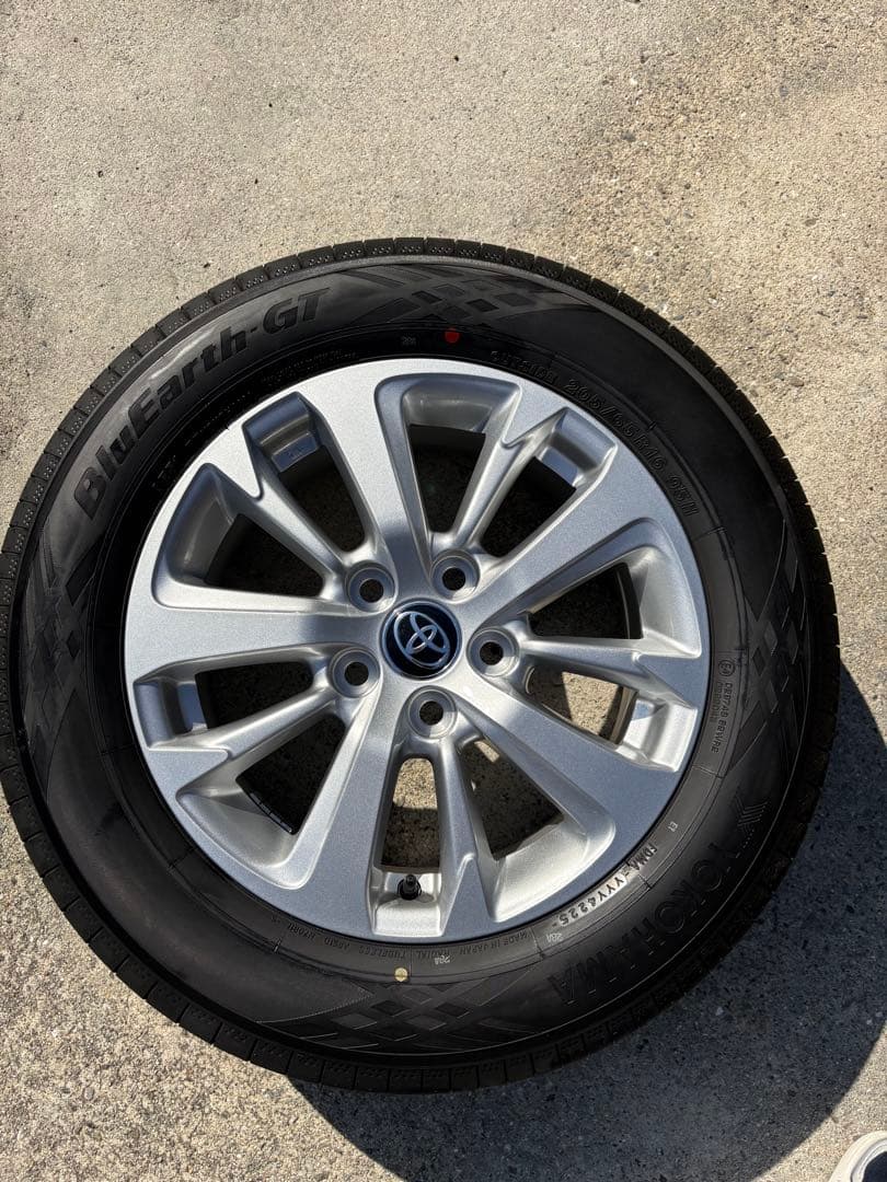 新品4本ヤリスクロスGグレード純正アルミセット205/65R16