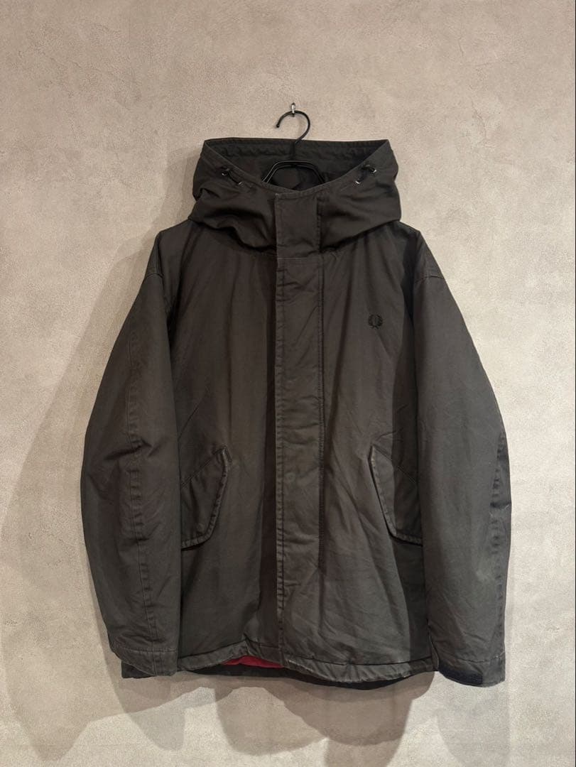 FRED PERRY ダウン ジャケット モッズ コート